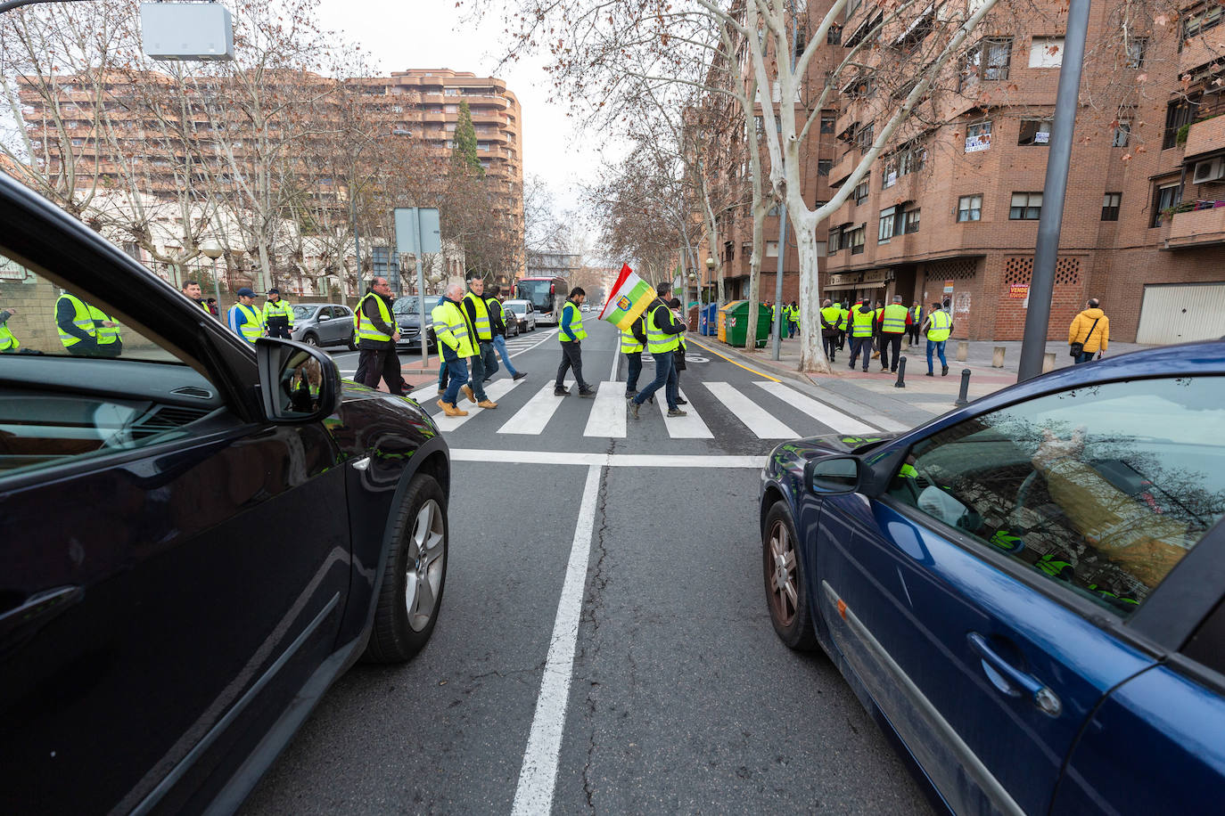 La protesta de los &#039;chalecos amarillos&#039; de este jueves, en imágenes (I)