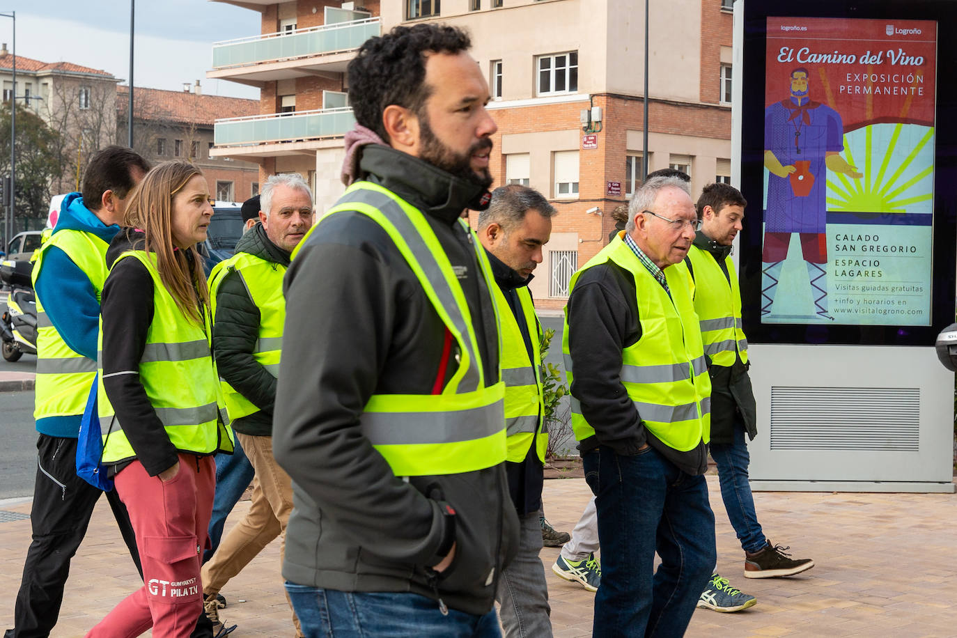 La protesta de los &#039;chalecos amarillos&#039; de este jueves, en imágenes (I)