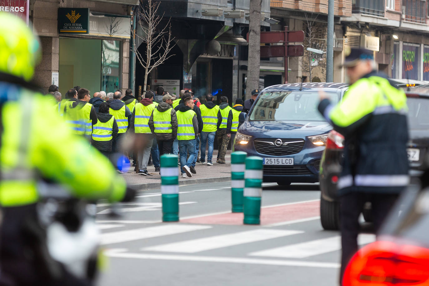 La protesta de los &#039;chalecos amarillos&#039; de este jueves, en imágenes (I)