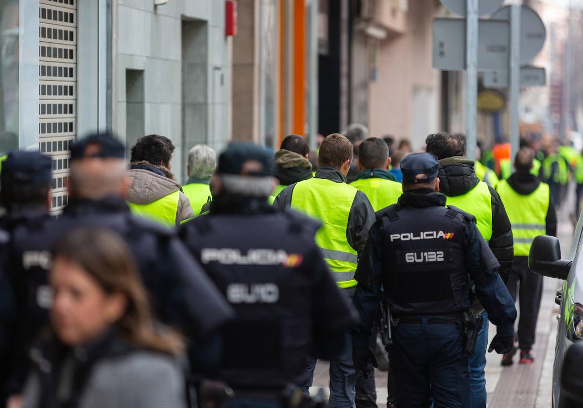 La protesta de los &#039;chalecos amarillos&#039; de este jueves, en imágenes (I)