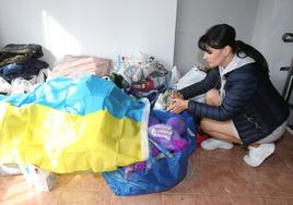 Recogida de donaciones para Ucrania.