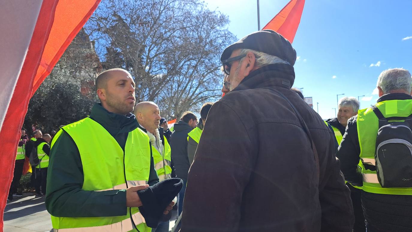 Los agricultores riojanos se manifiestan en Madrid