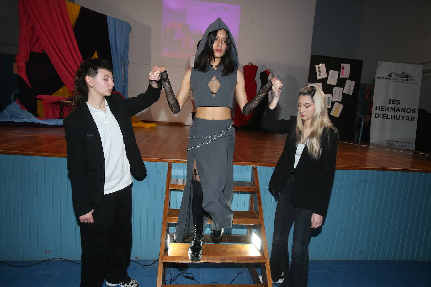 Las creaciones de los futuros modistas de D´Elhuyar, en imágenes