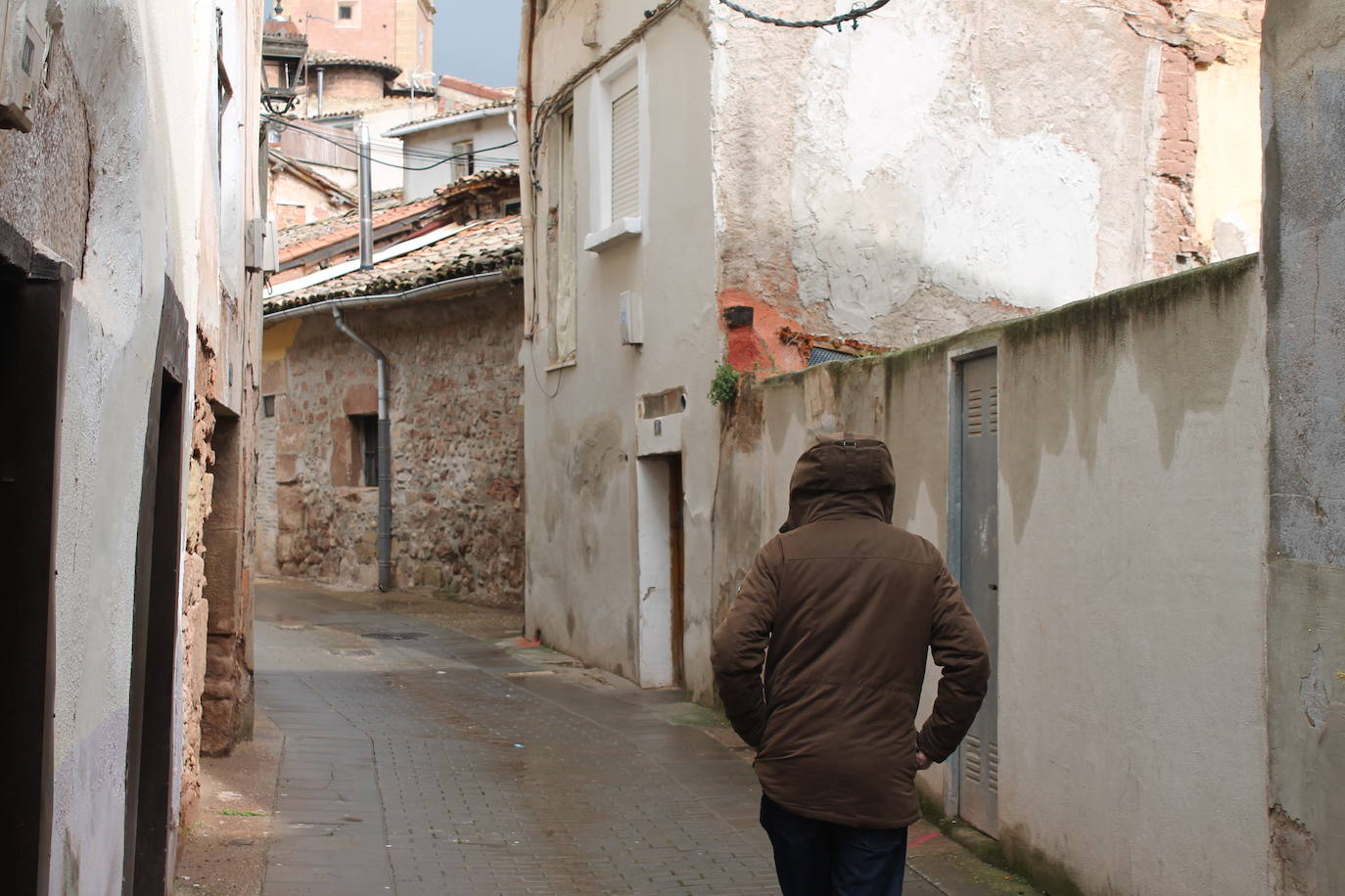 Los destrozos en las casas najerinas afectadas por los robos, en imágenes