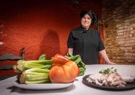 Susana Eguizábal, del restaurante Sopitas, en Arnedo.