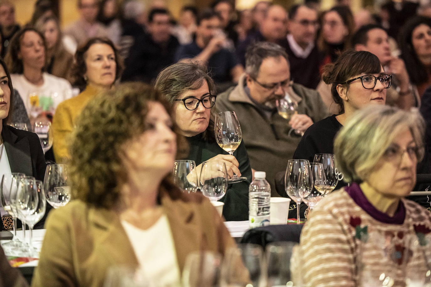 Cata solidaria de Juan Carlos Sancha en beneficio de enfermos de ELA