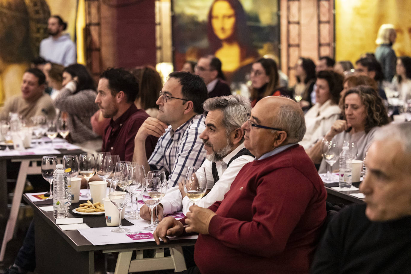 Cata solidaria de Juan Carlos Sancha en beneficio de enfermos de ELA