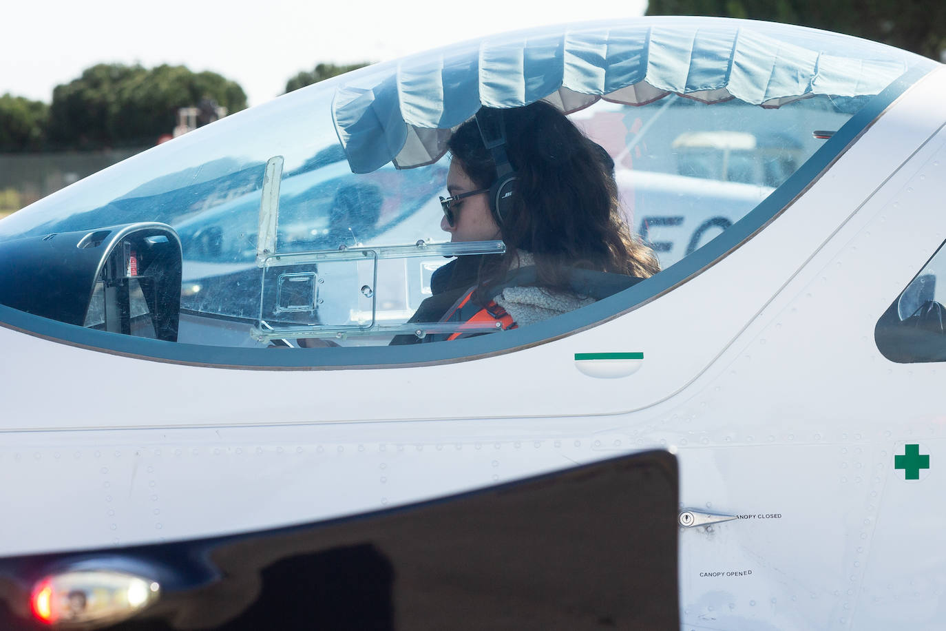 Primer día en la escuela de pilotos de Agoncillo