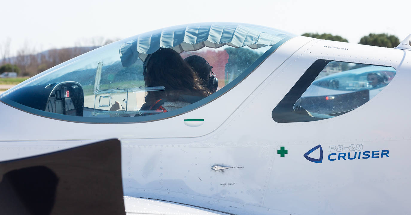 Primer día en la escuela de pilotos de Agoncillo