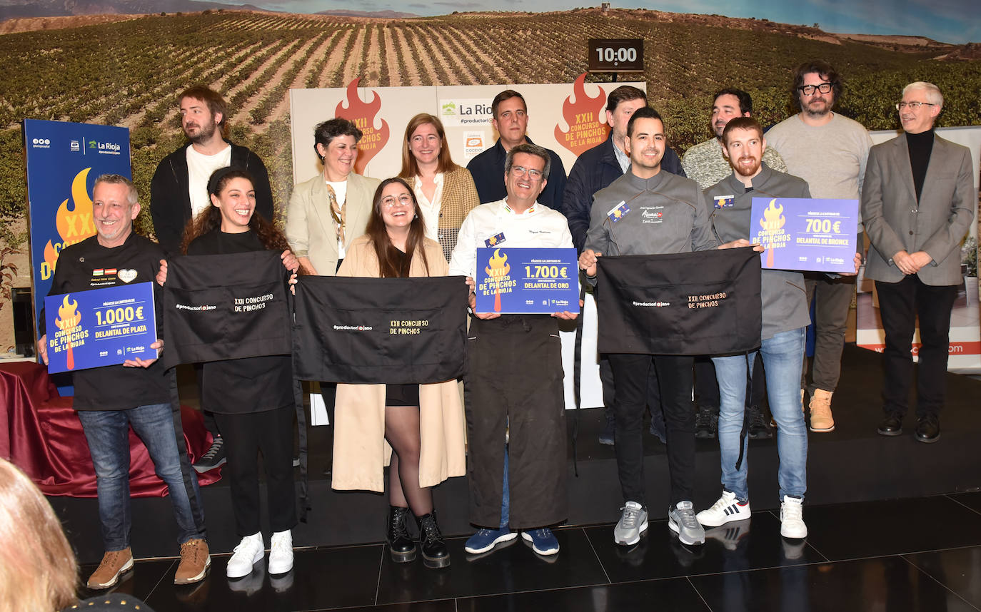 El Concurso de Pinchos de La Rioja ya tiene ganadores