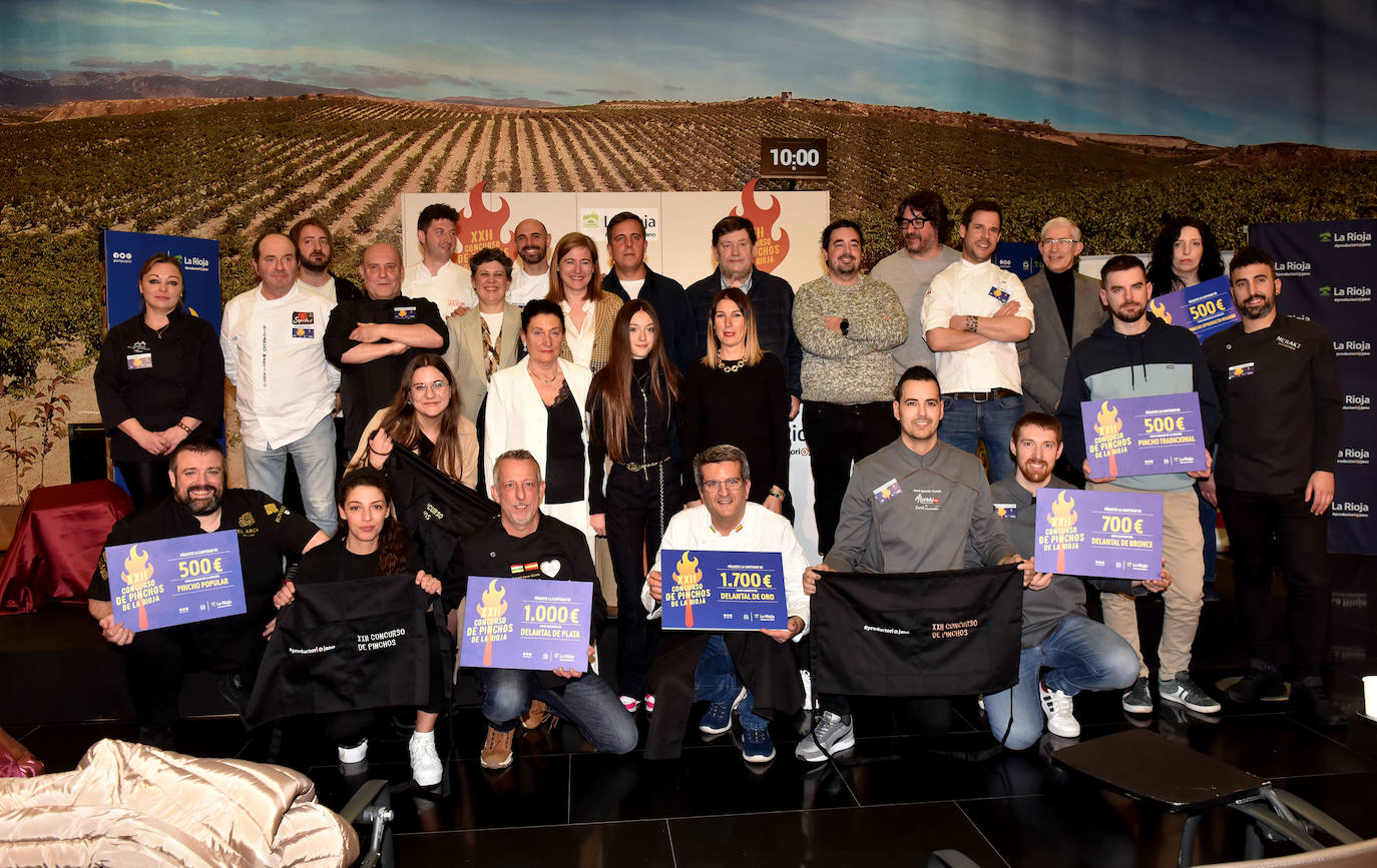 El Concurso de Pinchos de La Rioja ya tiene ganadores