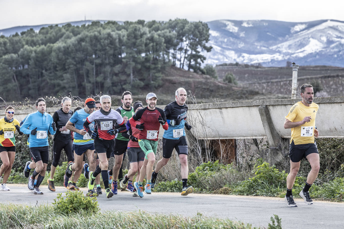 Las imágenes de la Media Maratón del Camino