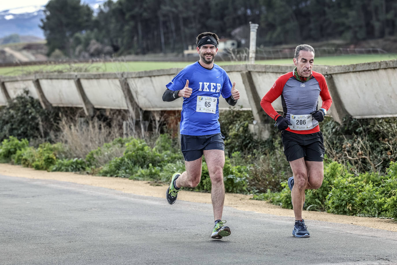 Las imágenes de la Media Maratón del Camino