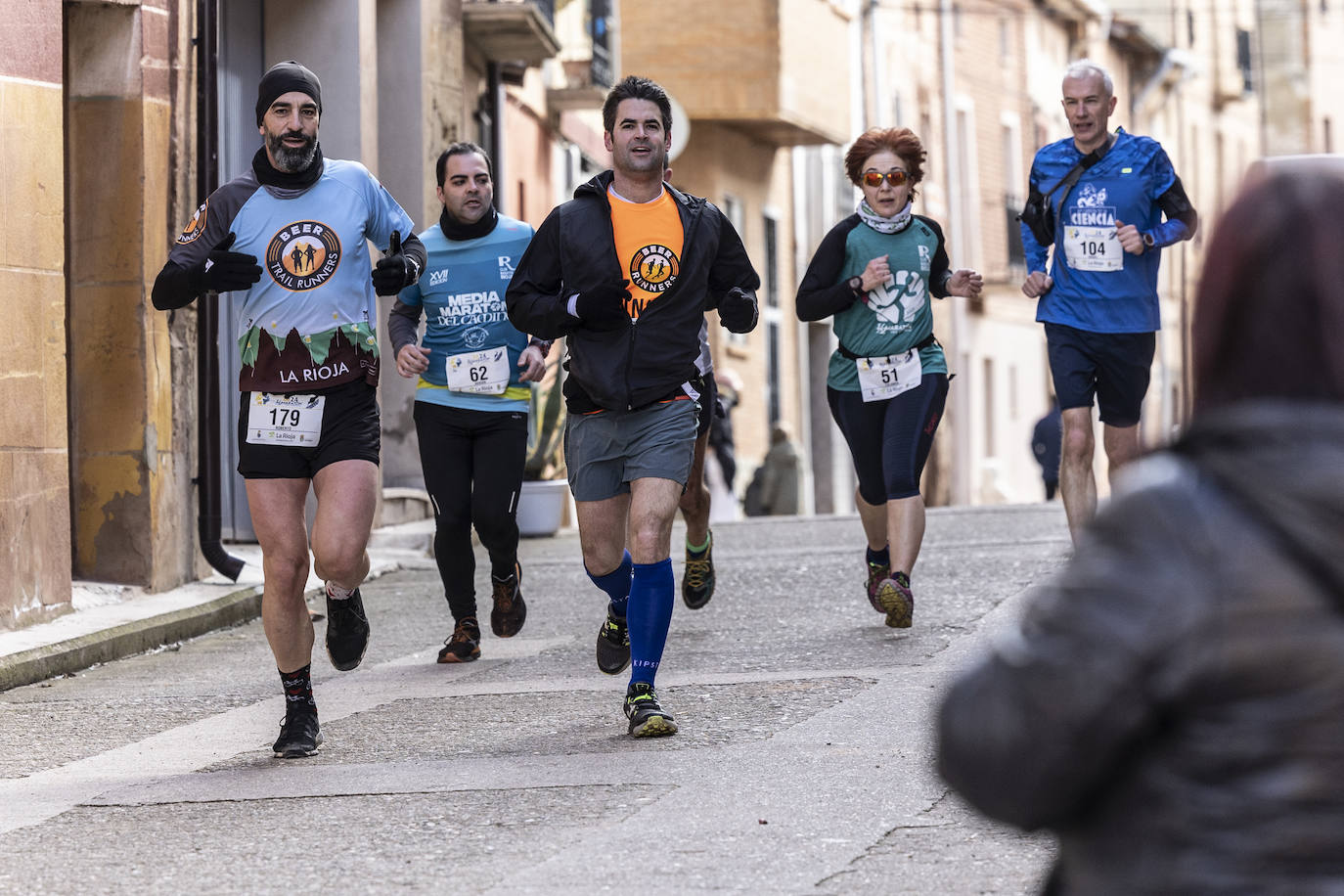 Las imágenes de la Media Maratón del Camino