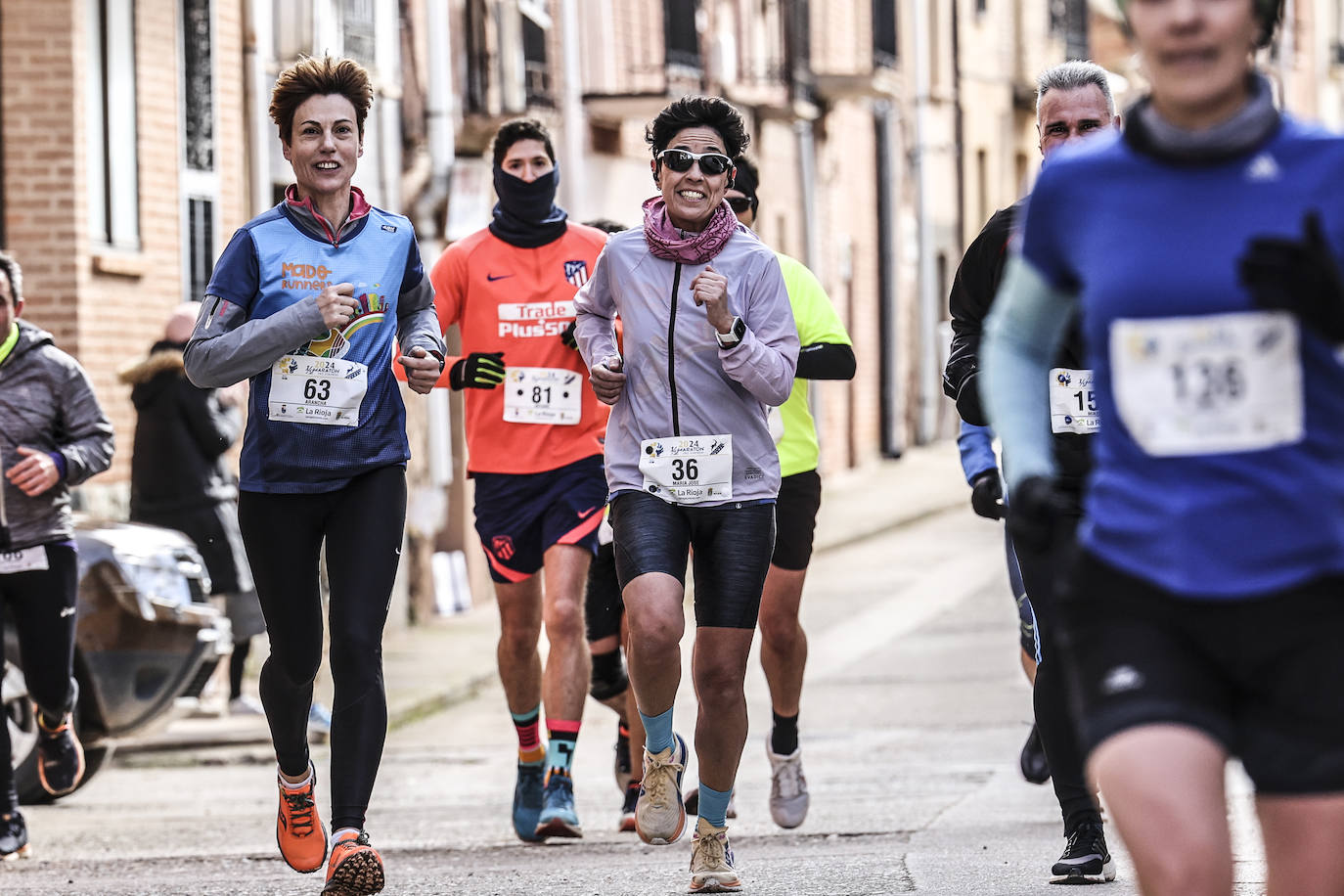 Las imágenes de la Media Maratón del Camino