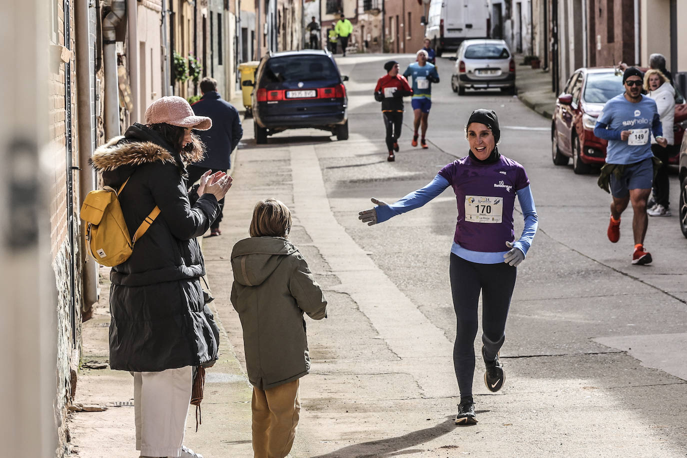 Las imágenes de la Media Maratón del Camino