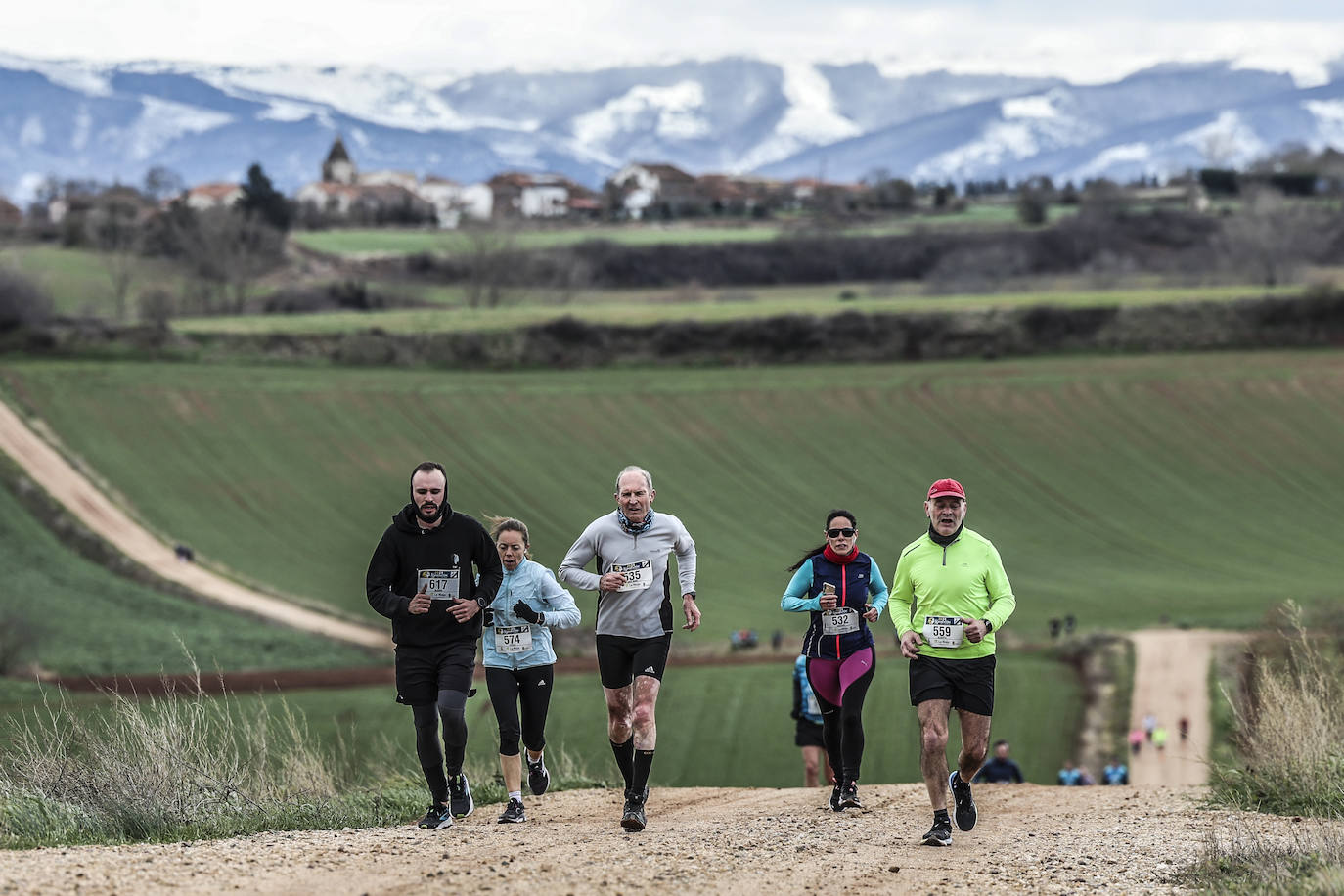 Las imágenes de la Media Maratón del Camino