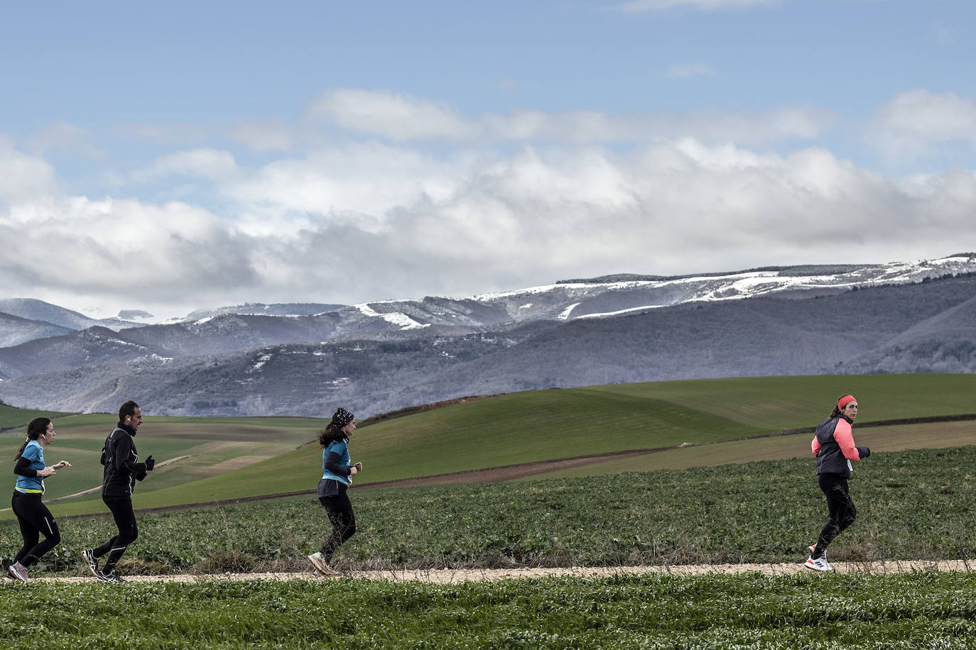 Las imágenes de la Media Maratón del Camino