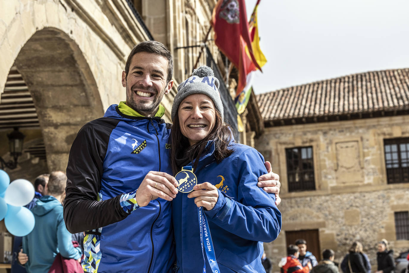 Las imágenes de la Media Maratón del Camino