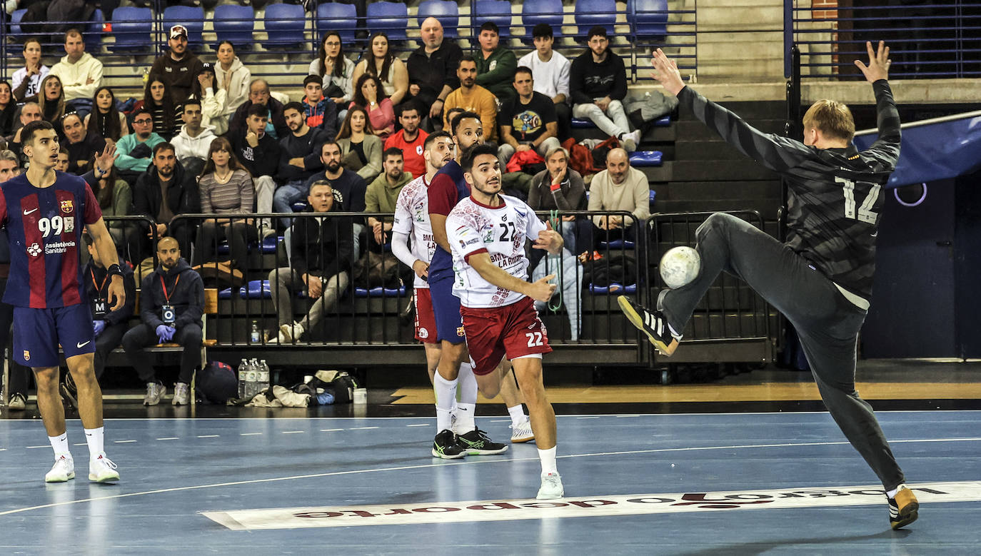 Las imágenes del Ciudad de Logroño-Barcelona