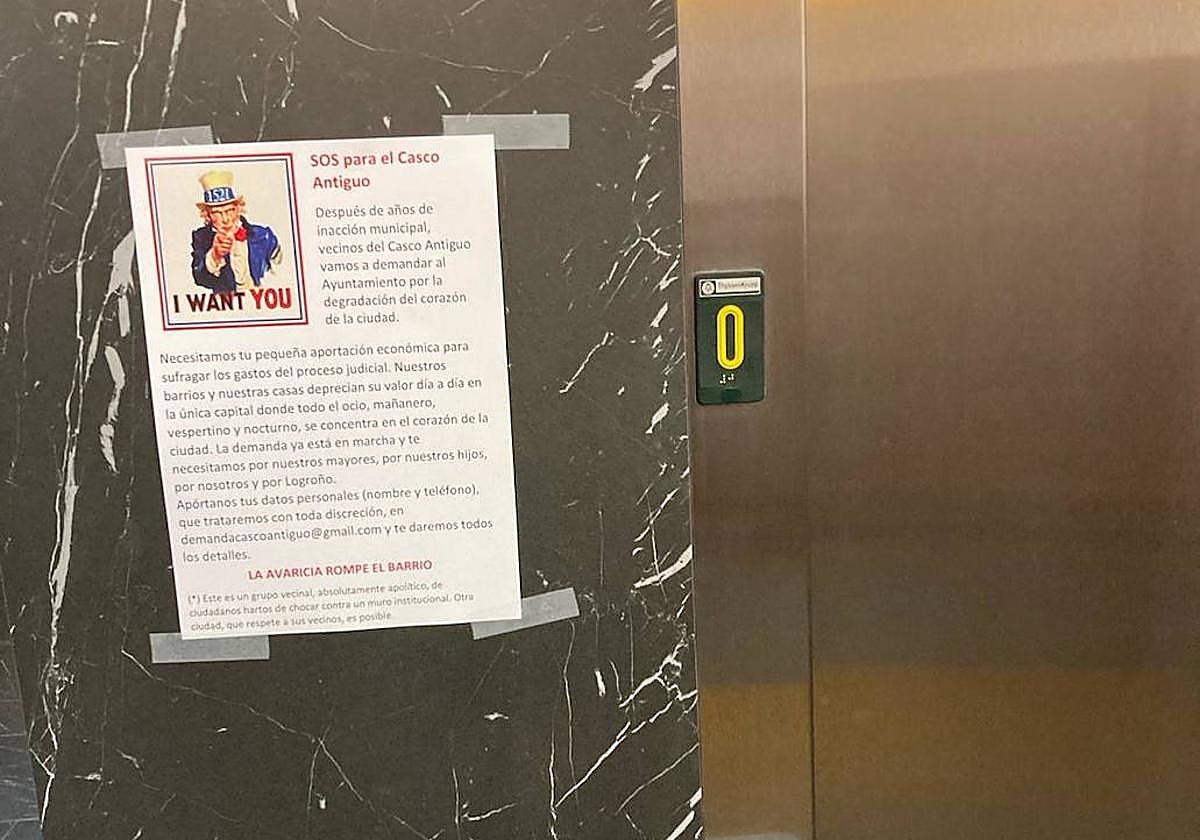 Vecinos del Casco Antiguo logroñés se organizan para ir al juzgado