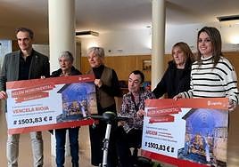 Los fondos del belén logroñés para la Asociación de Esclerósis Múltiple