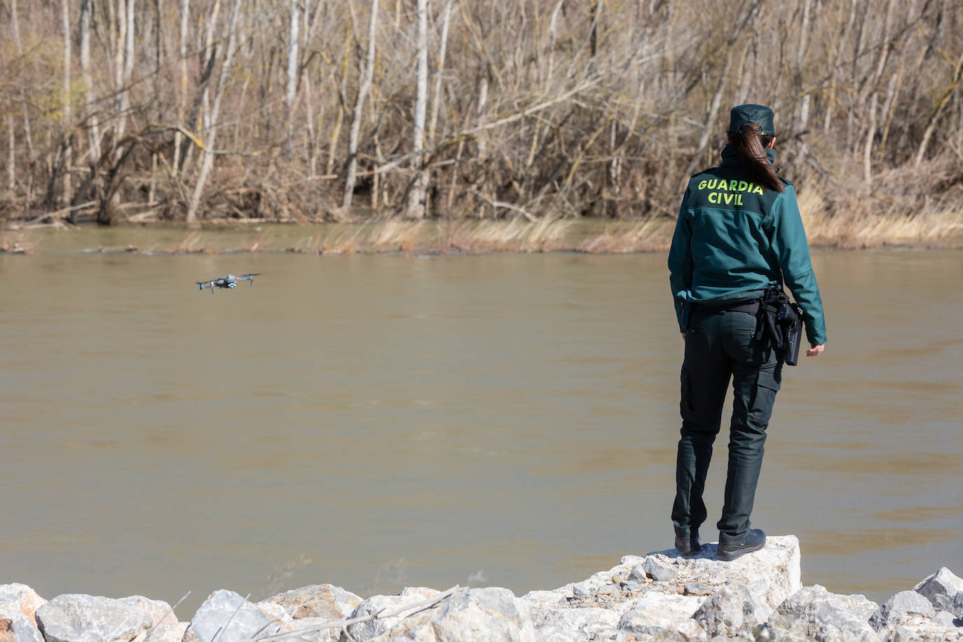 Más de 200 personas ayudan en la búsqueda de Javier Márquez en Logroño