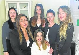 Equipo de profesionales de María Leza Esteticistas.