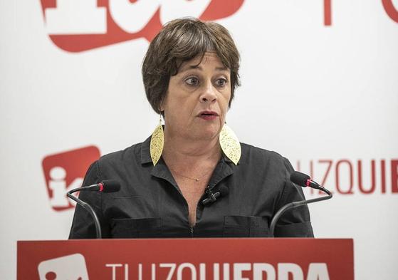 La diputada de IU Henar Moreno, en una imagen de archivo