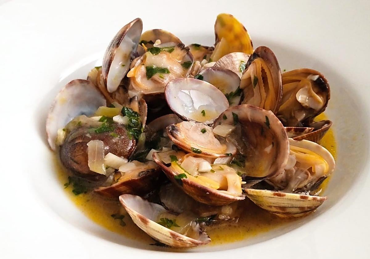 La receta de hoy: almejas en salsa