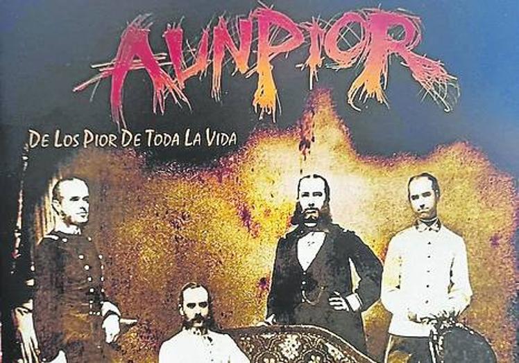 Portada del disco de Aunpior publicado en 2015.