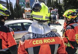 Bomberos del CEIS Rioja, en una imagen de archivo.