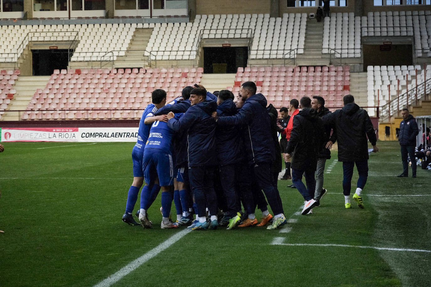 El Teruel supera a la SD Logroñés