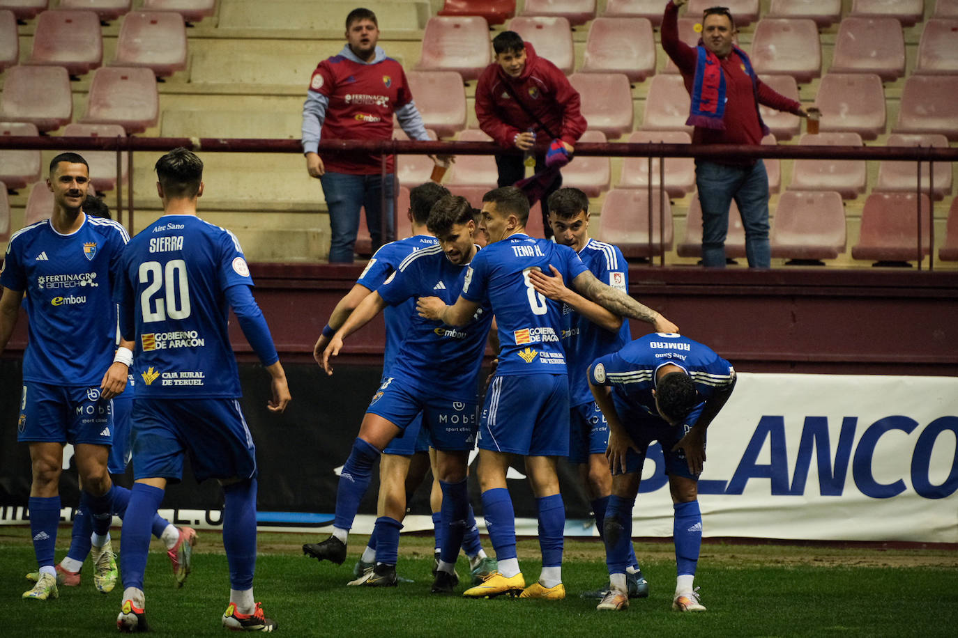 El Teruel supera a la SD Logroñés