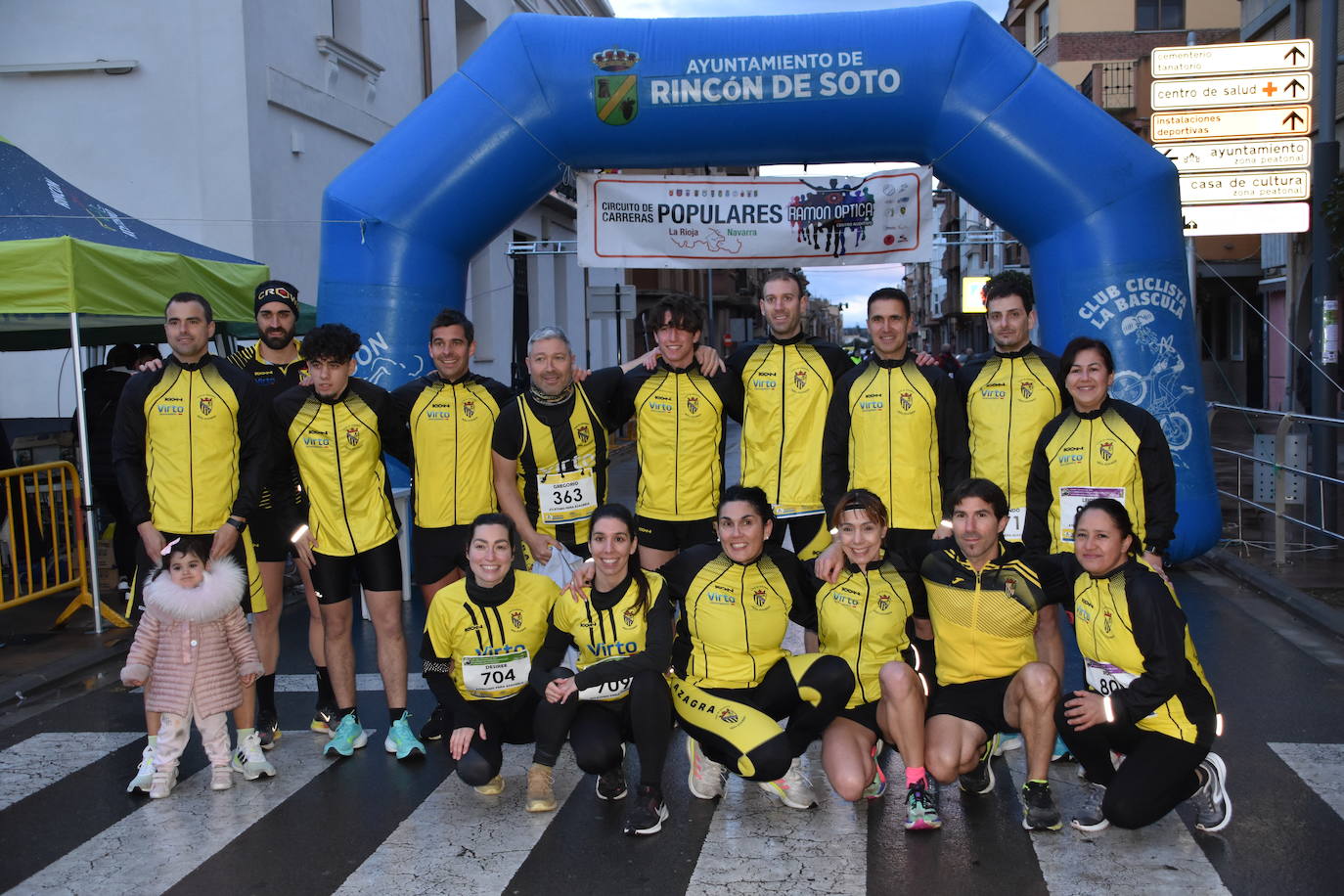 García y Navascués ganan la carrera nocturna de Rincón