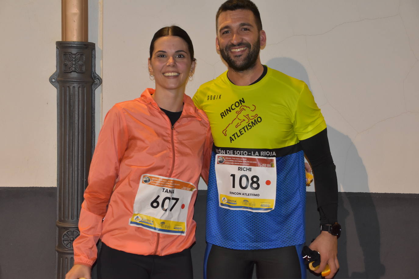 García y Navascués ganan la carrera nocturna de Rincón