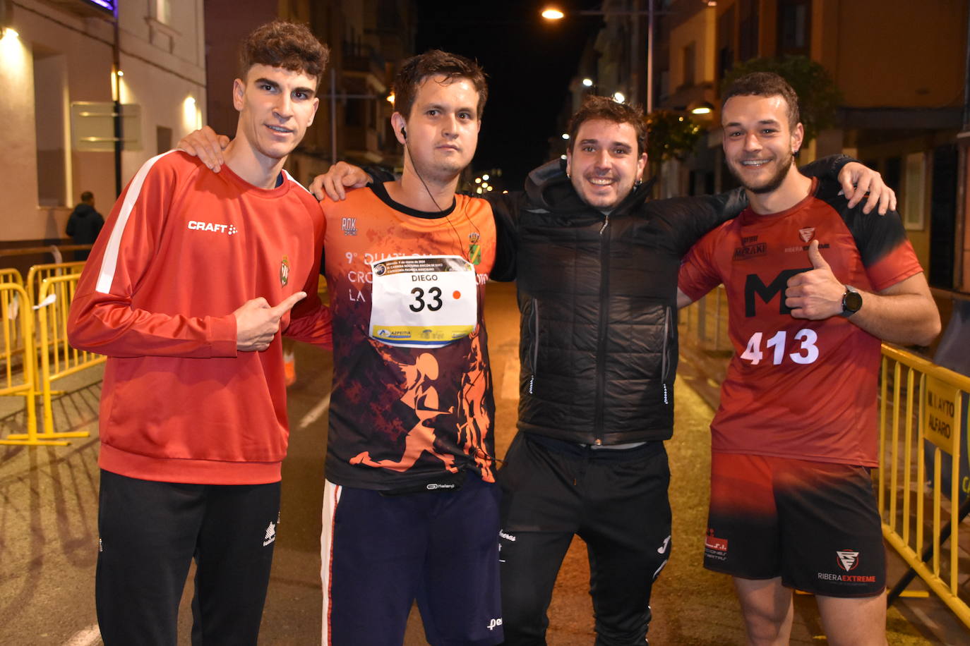 García y Navascués ganan la carrera nocturna de Rincón
