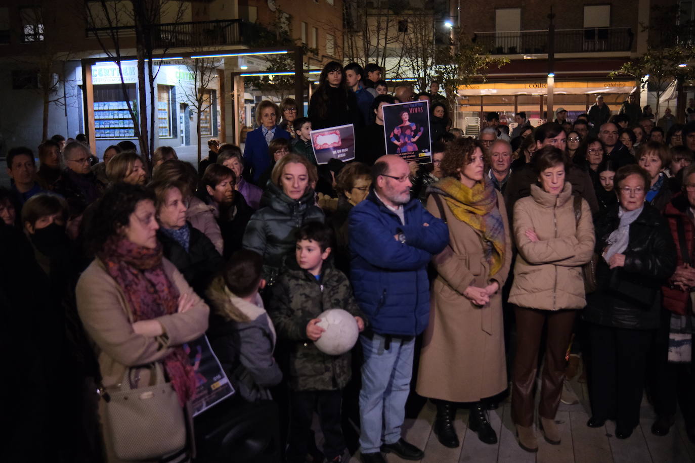 Albelda se manifiesta contra la agresión sexual del 8M