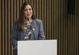 Ana Changuín, representante del gobierno de Ecuador.