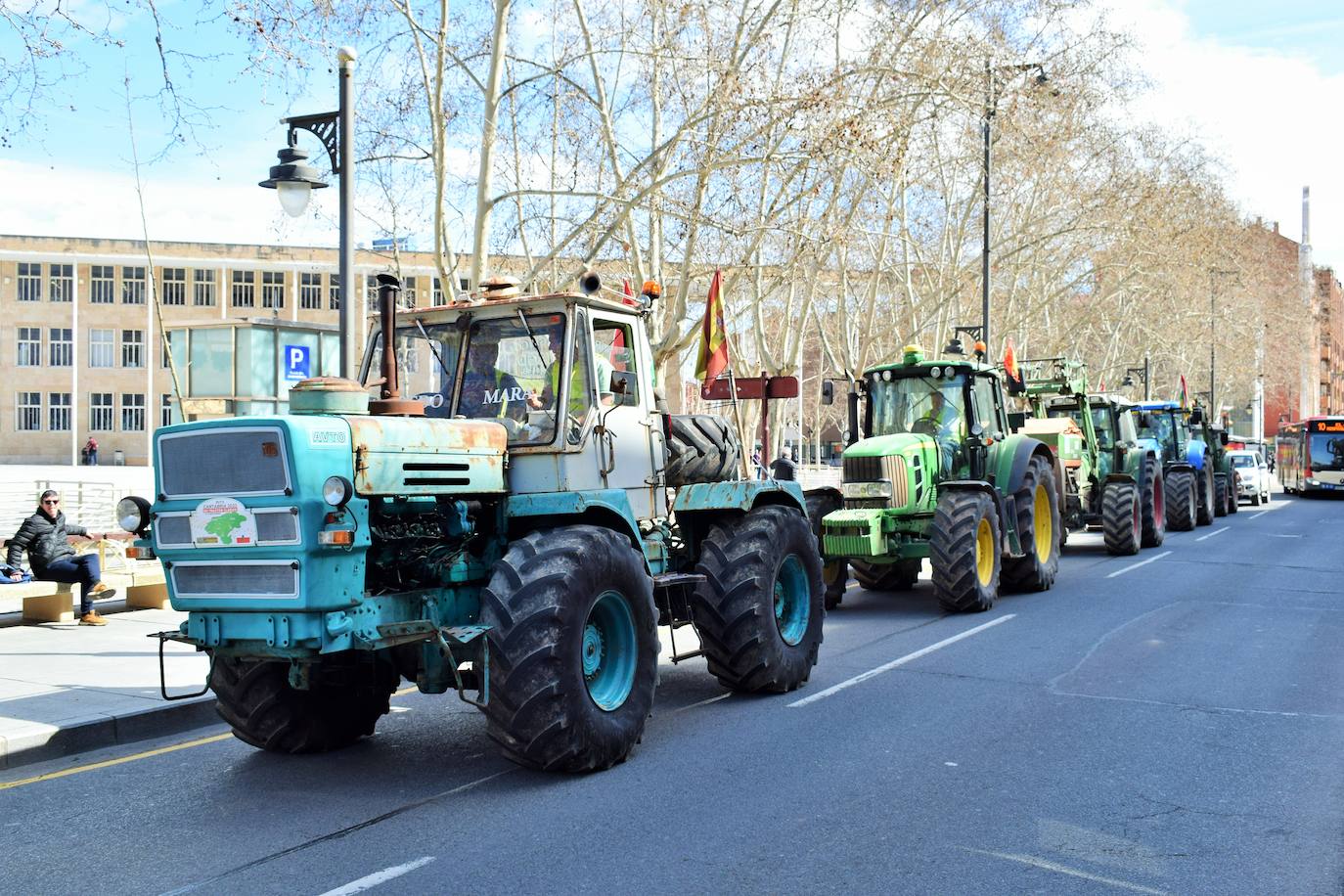 Los tractores vuelven a Logroño