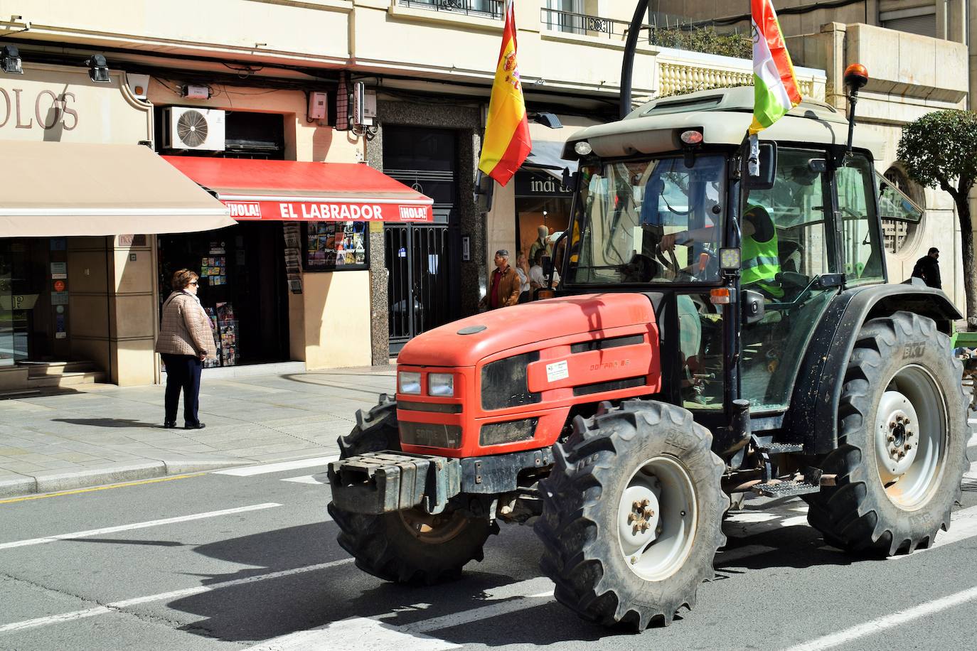 Los tractores vuelven a Logroño