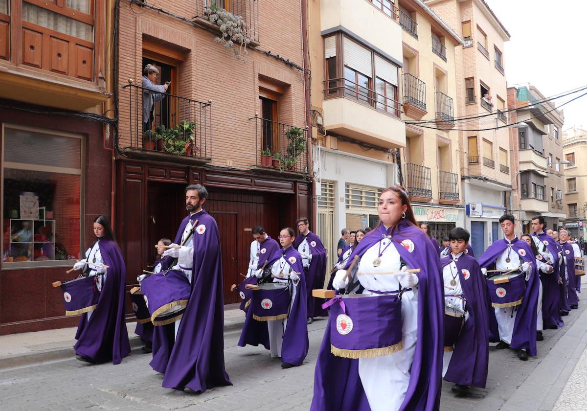 XI Exaltación Tambores y Bombos de Alfaro, en imágenes