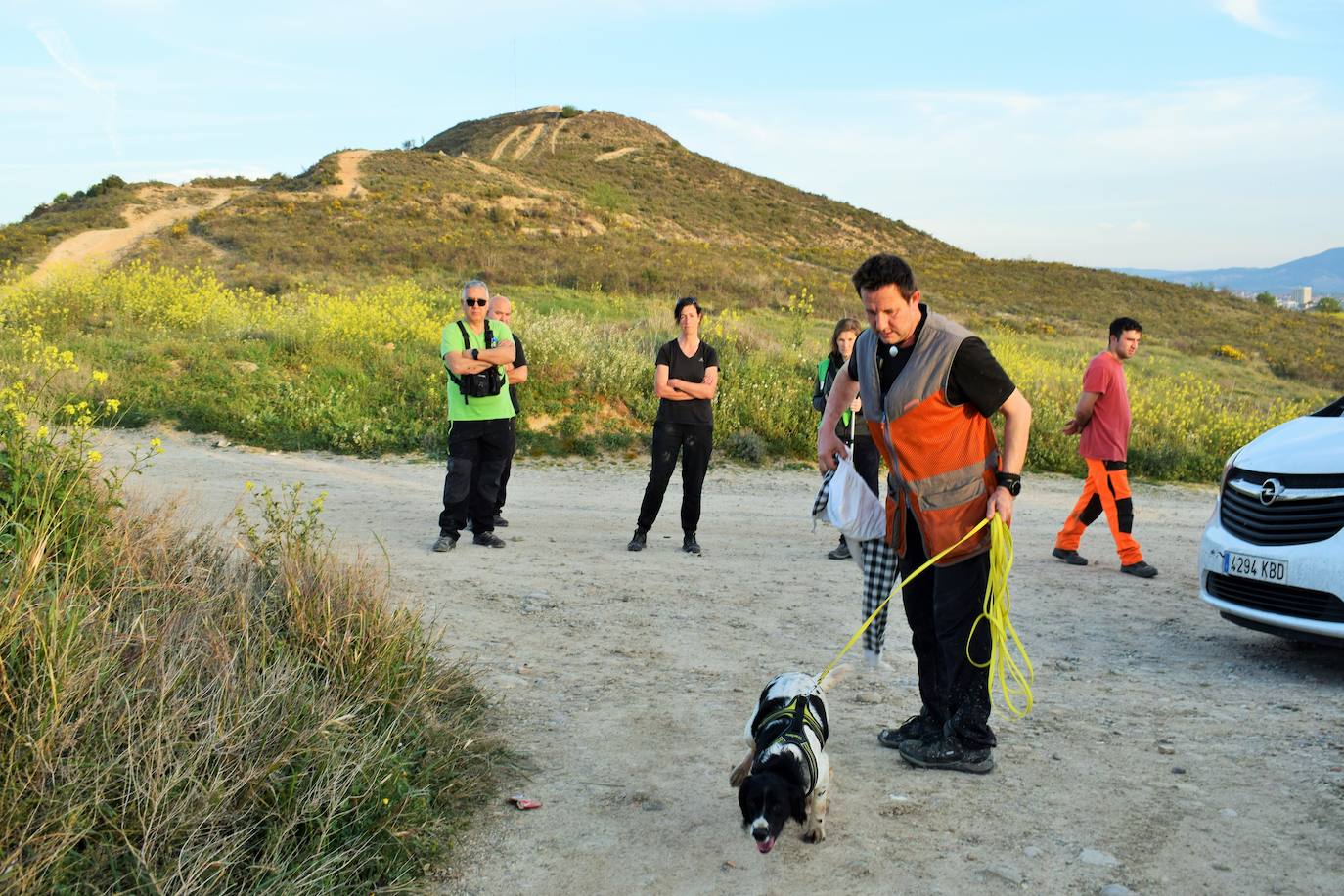 La Unidad Canina de Rescate colabora en la búsqueda de Javier Márquez