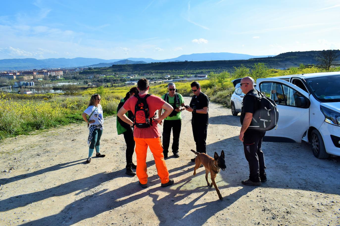 La Unidad Canina de Rescate colabora en la búsqueda de Javier Márquez