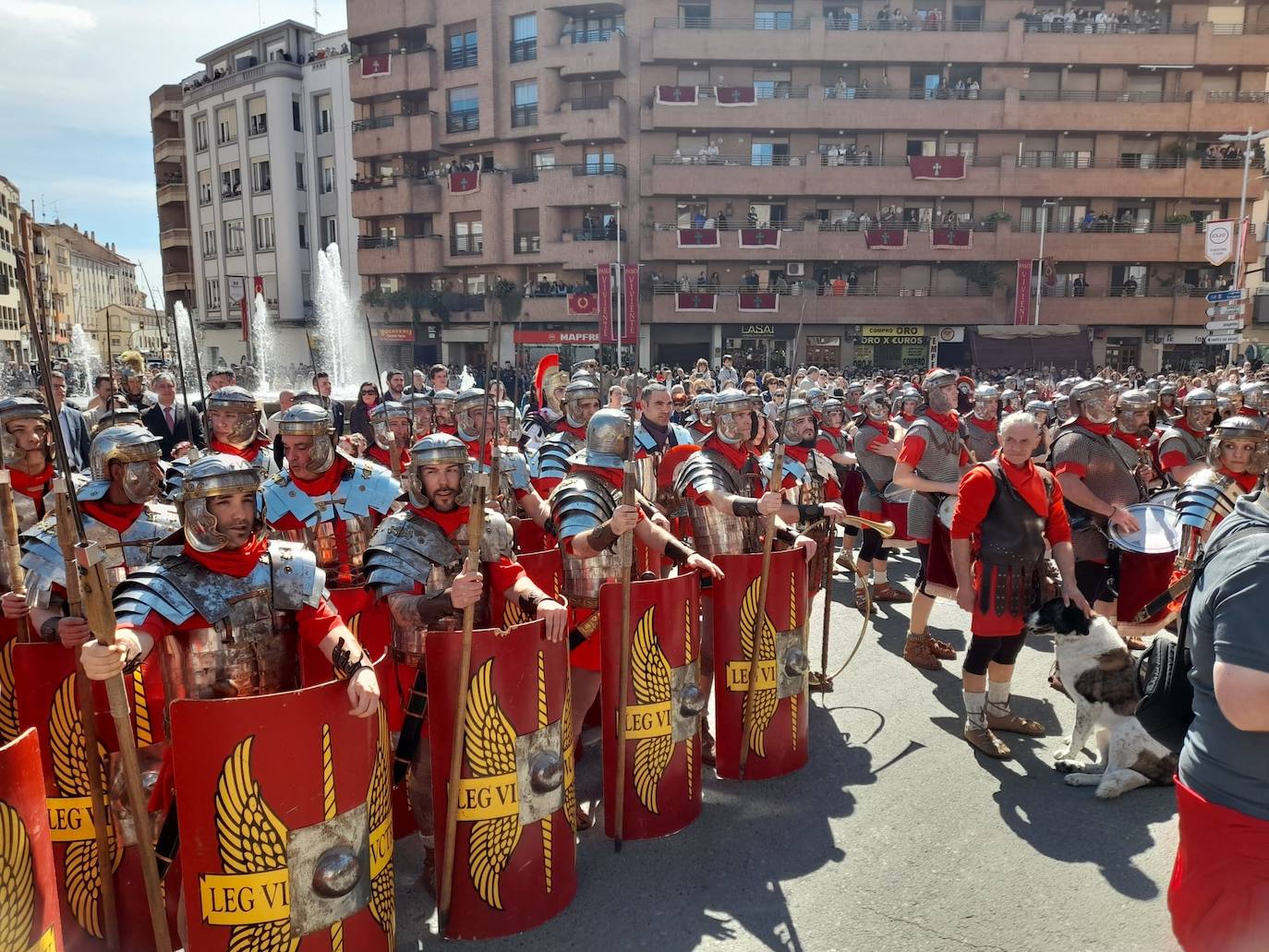 Las legiones romanas tomaron Calahorra en Mercafórum.