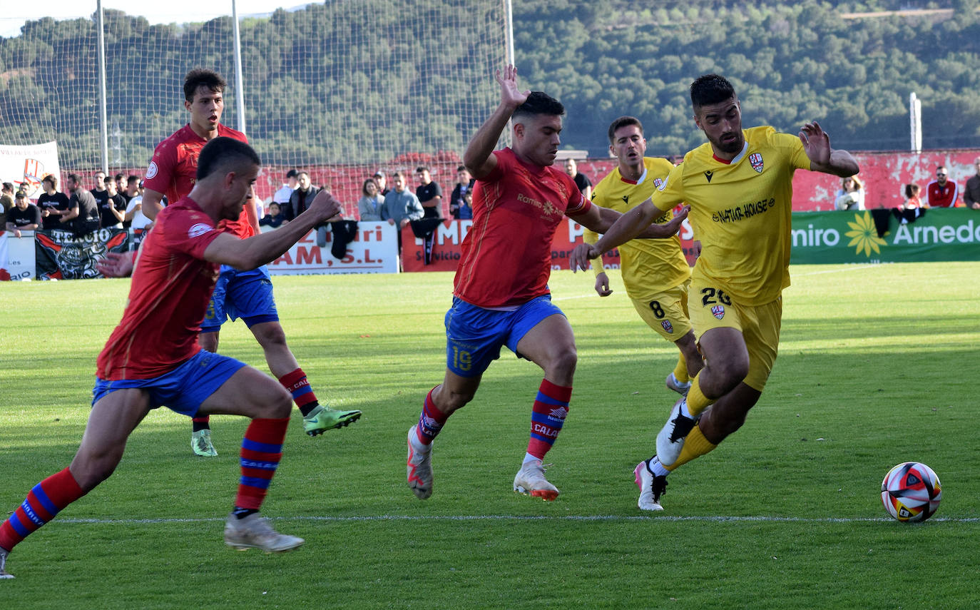 Las imágenes del derbi Calahorra-UDL