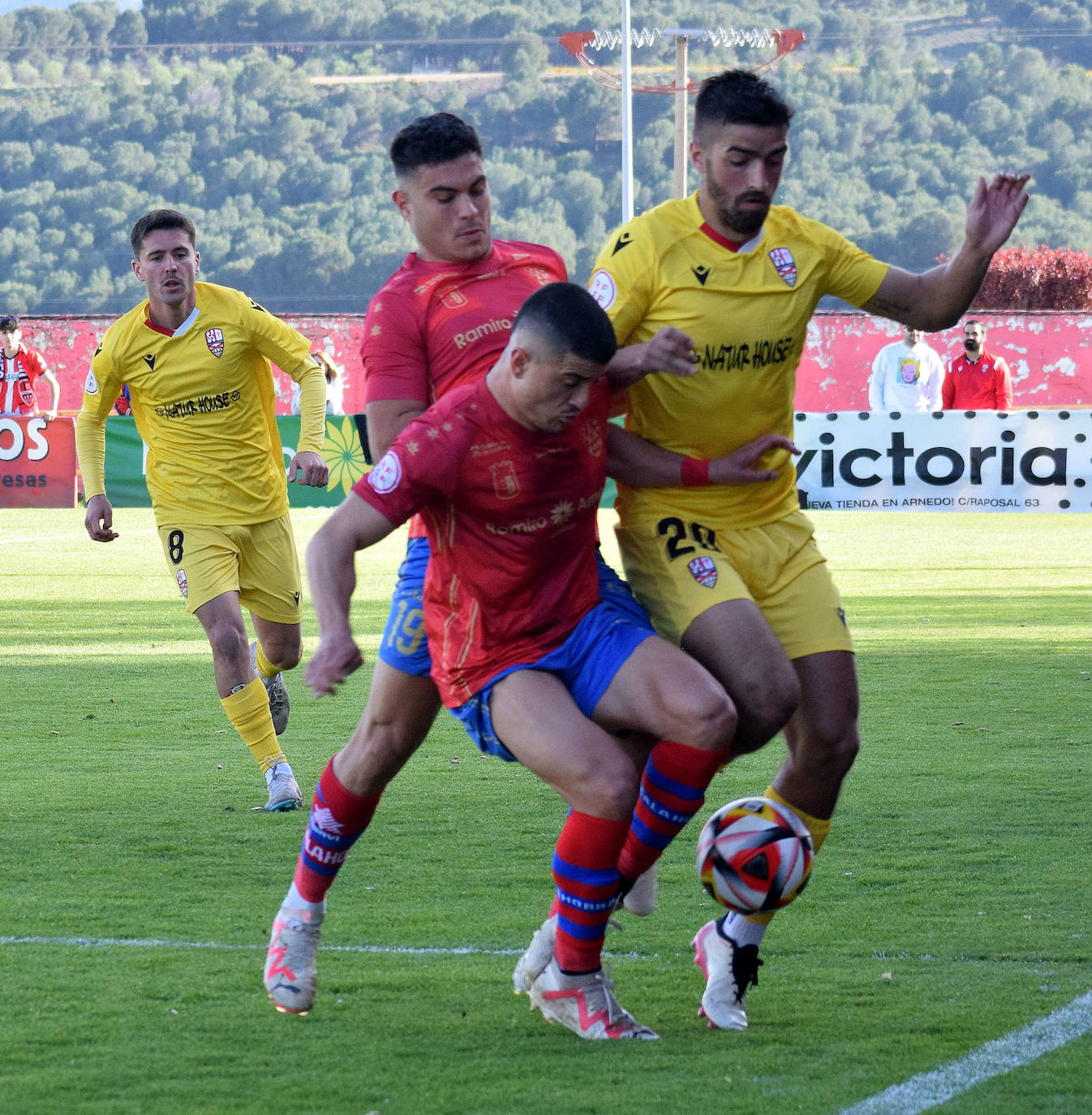 Las imágenes del derbi Calahorra-UDL