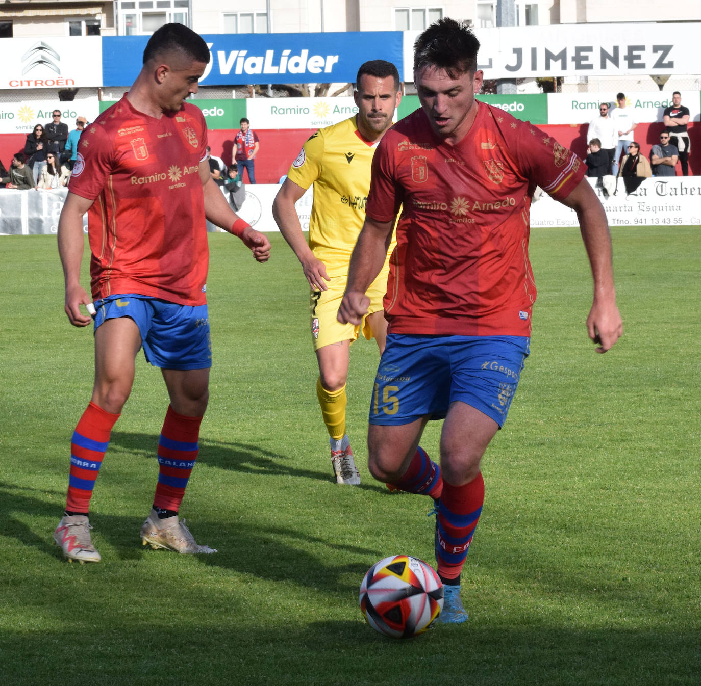 Las imágenes del derbi Calahorra-UDL