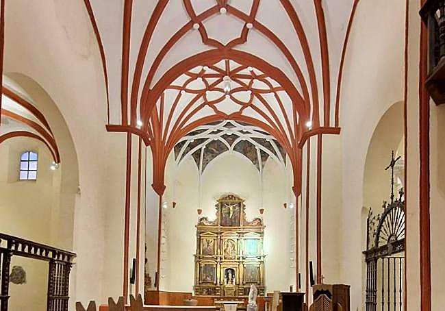 Templo después de ser pintado.