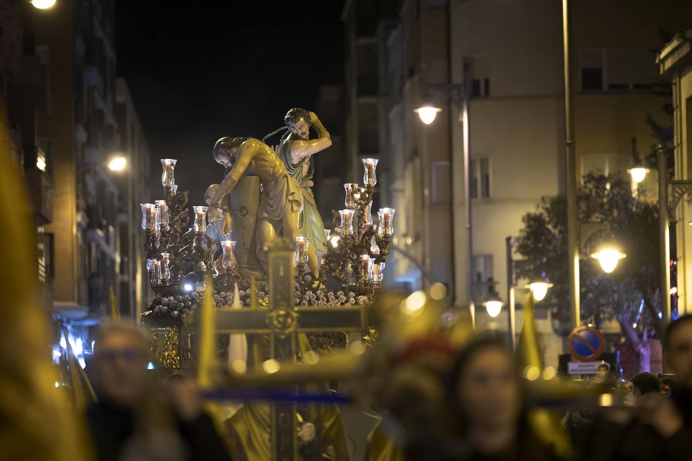 La procesión de La Flagelación, en imágenes